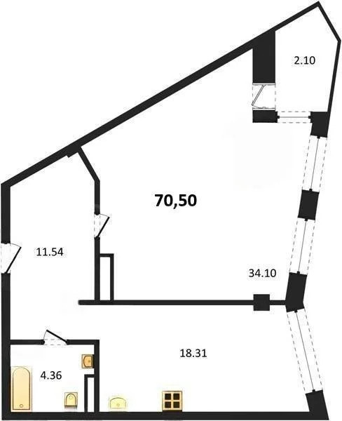 Продажа квартиры в новостройке, Севастополь, ул. Летчиков - Фото 1