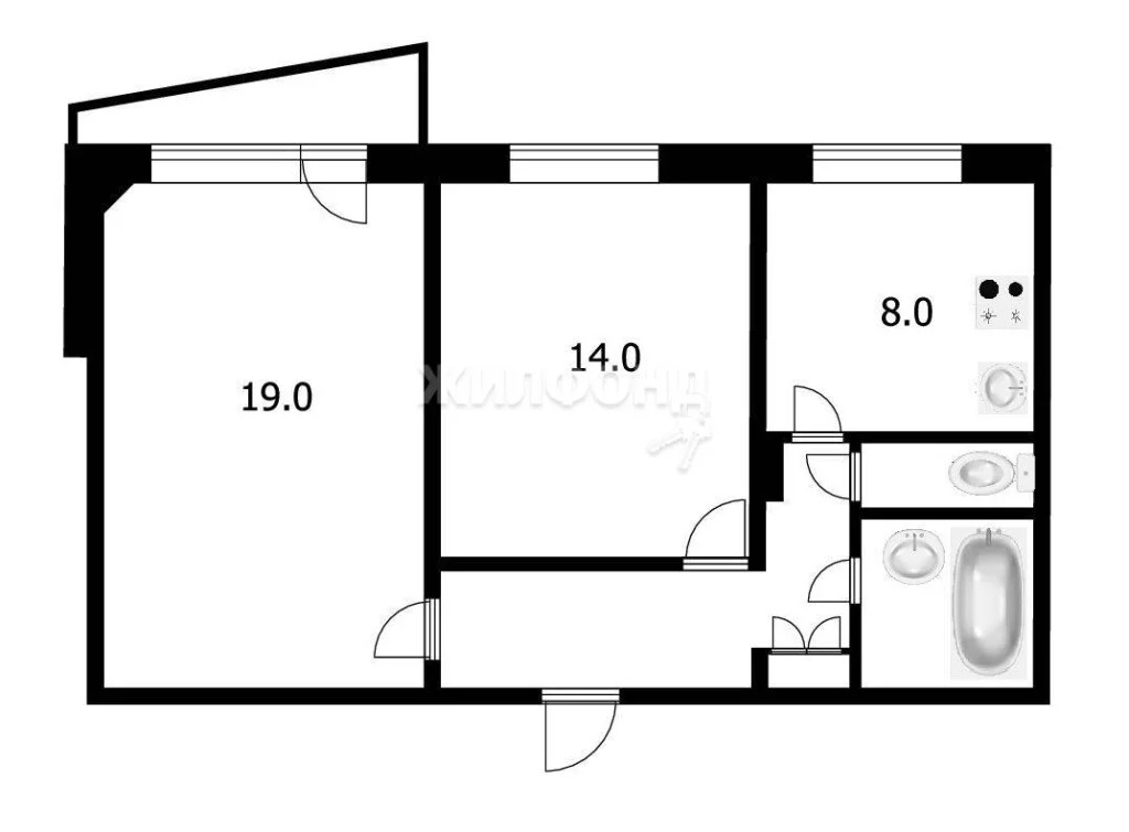 Продажа квартиры, Краснообск, Новосибирский район, 2-й микрорайон - Фото 9