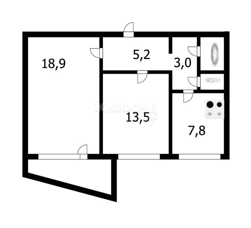 Продажа квартиры, Новосибирск, ул. Рассветная - Фото 7