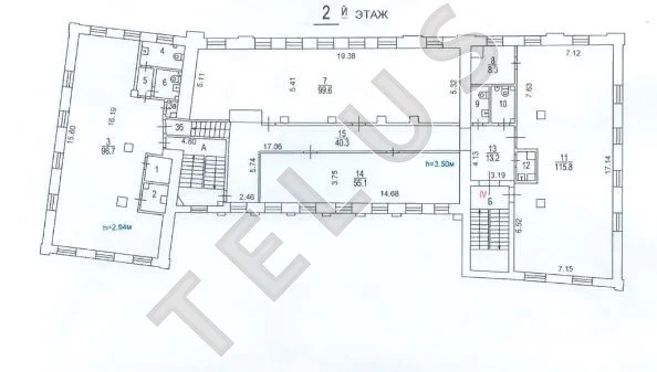 м. Павелецкая, 1-й Кожевнический пер., 2563 м2, Здание (ном. объекта: ... - Фото 13