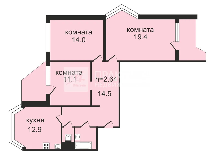 Продажа квартиры, Балашиха, Балашиха г. о., ул. Твардовского - Фото 25