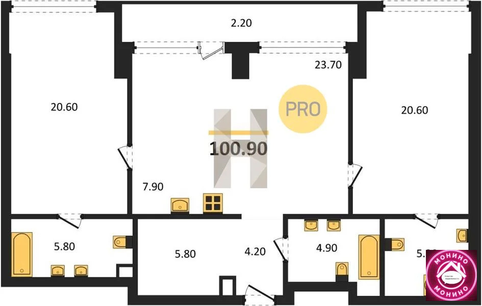 Продажа квартиры в новостройке, м. Фили, Кутузовский прд. - Фото 0