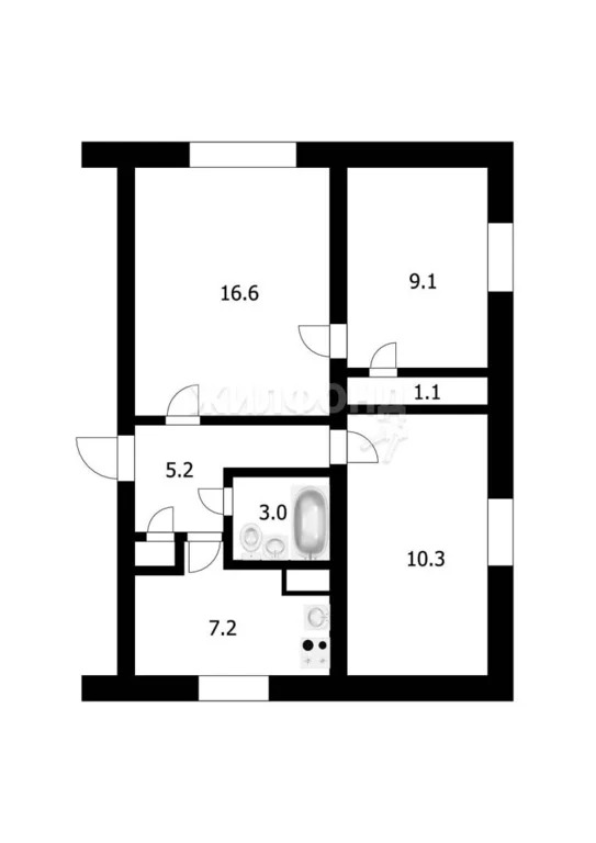 Продажа квартиры, Пролетарский, Ордынский район, ул. Ширяева - Фото 15