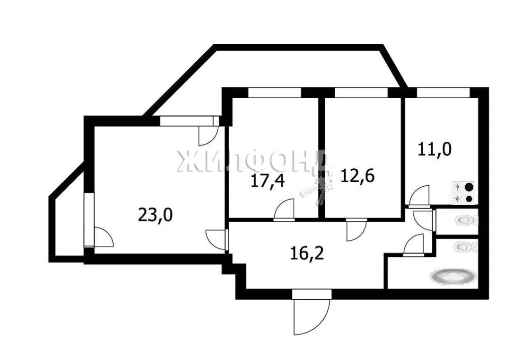 Продажа квартиры, Новосибирск, ул. Бурденко - Фото 11