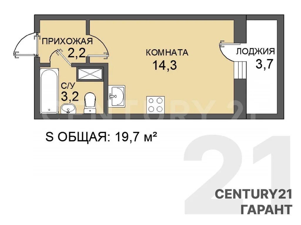 Продажа квартиры, Мурино, Всеволожский район, Воронцовский б-р. - Фото 24