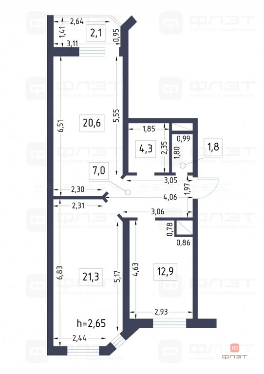 Продажа квартиры, Казань, ул. Минская - Фото 11