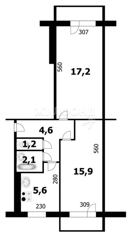 Продажа квартиры, Новосибирск, ул. Шлюзовая - Фото 3