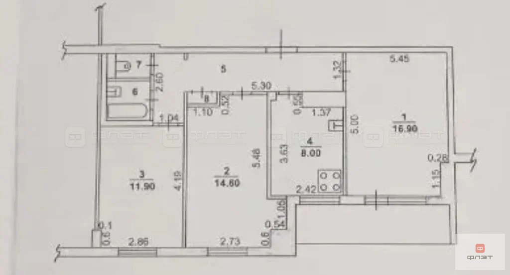 Продажа квартиры, Казань, ул. Лукина - Фото 28