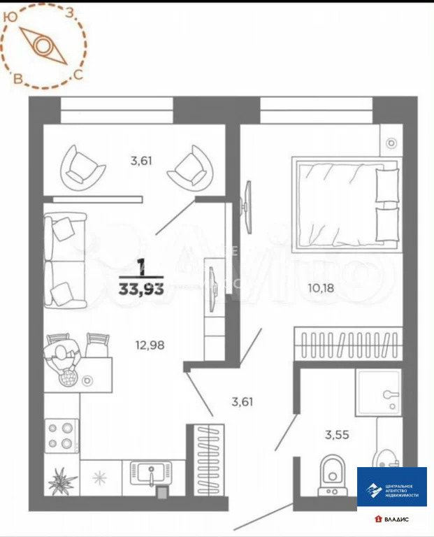 Продажа квартиры в новостройке, Рязань, 5-й Новый проезд - Фото 6