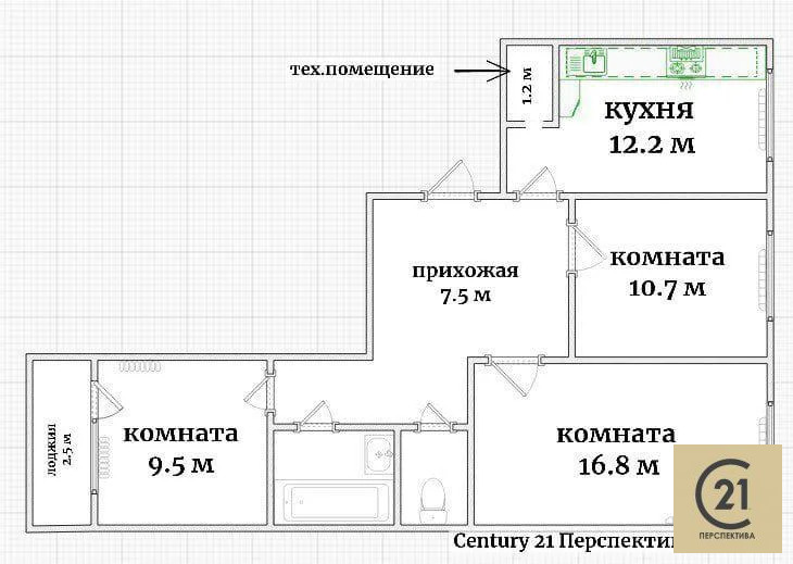 Продажа квартиры, Лыткарино, квартал 7-й - Фото 10