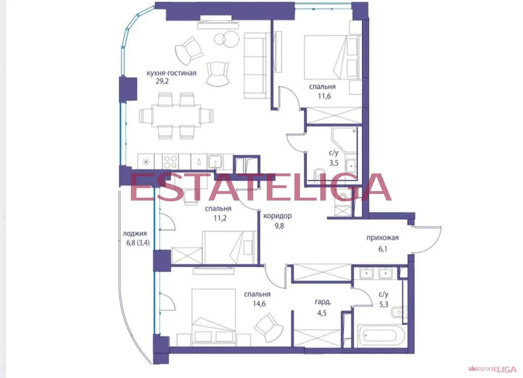 Аренда квартиры, ул. Нижние Мневники - Фото 19