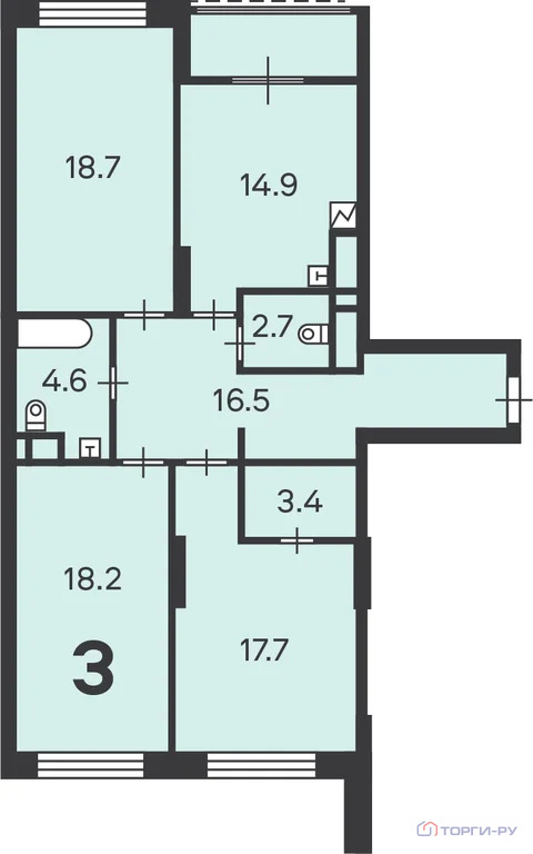 Продажа квартиры, ул. Клинская - Фото 6