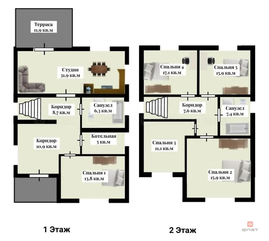 Продажа дома, Казань, ул. Самоцветная - Фото 4