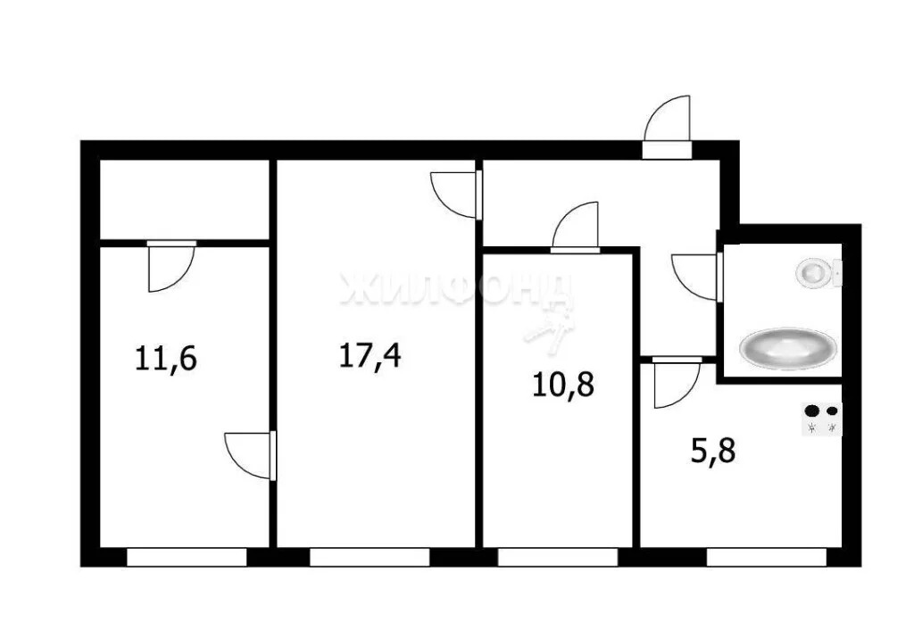 Продажа квартиры, Новосибирск, ул. Вертковская - Фото 11