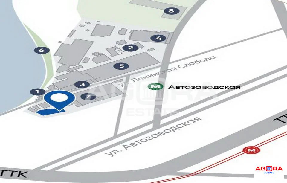 Продажа офиса, м. Автозаводская, ул. Ленинская Слобода - Фото 11