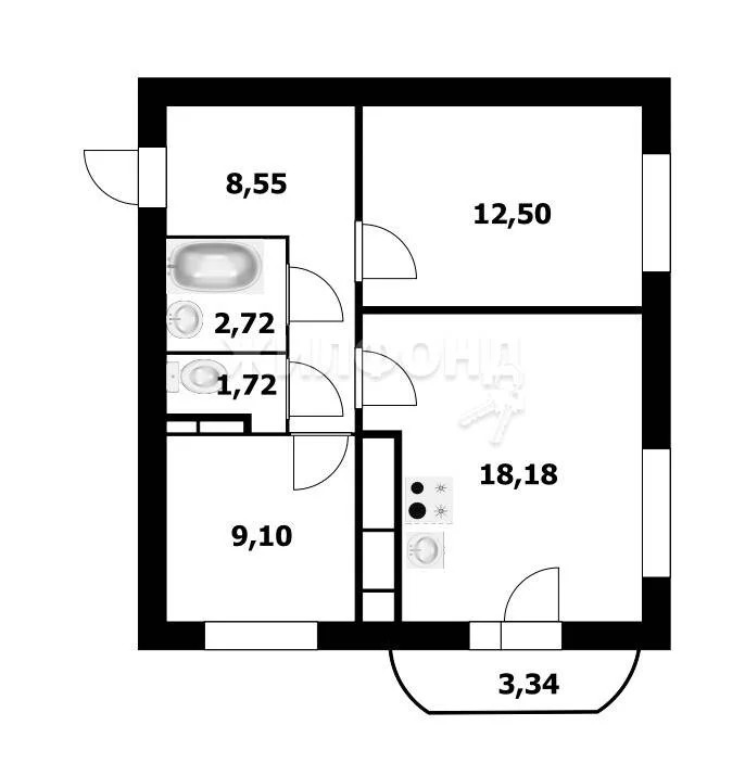 Продажа квартиры, Новосибирск, ул. Немировича-Данченко - Фото 5