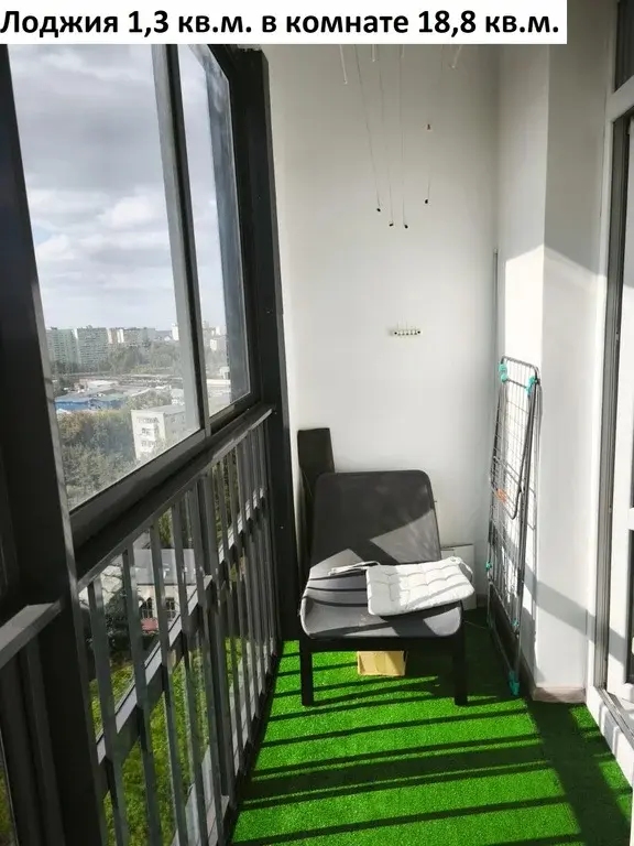 Студия с хорошим ремонтом 27,6 кв.м. - Фото 12