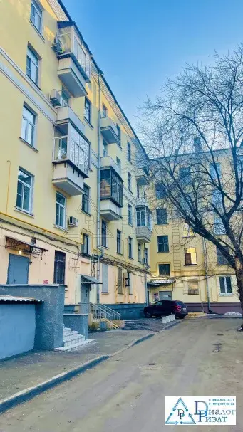 2-комн. квартира 60 м2 в 4 мин. пешком от ж/д станции Лосиноост - Фото 2