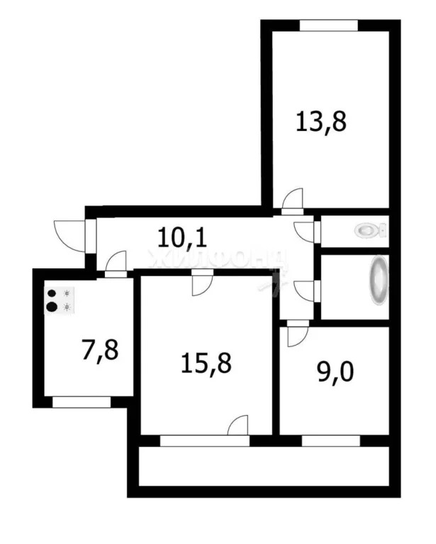 Продажа квартиры, Новосибирск, ул. Бориса Богаткова - Фото 0