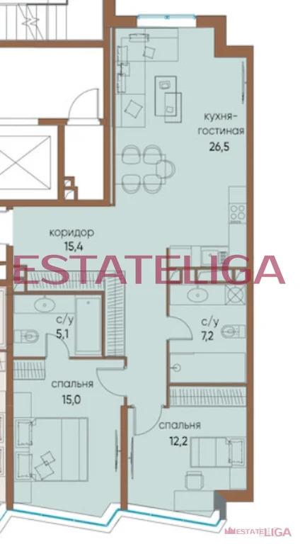 Продажа квартиры, ул. Нижние Мневники - Фото 2