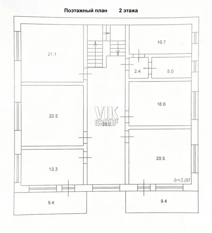 Продается просторный двухэтажный жилой дом в пос. Мещерино - Фото 40