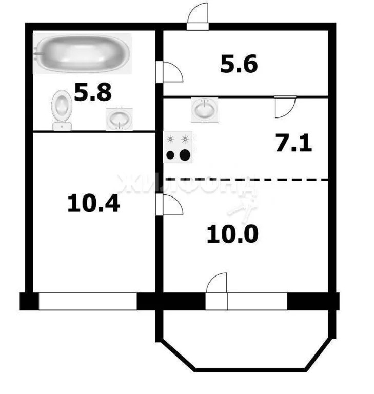 Продажа квартиры, Новосибирск, ул. Рябиновая - Фото 6