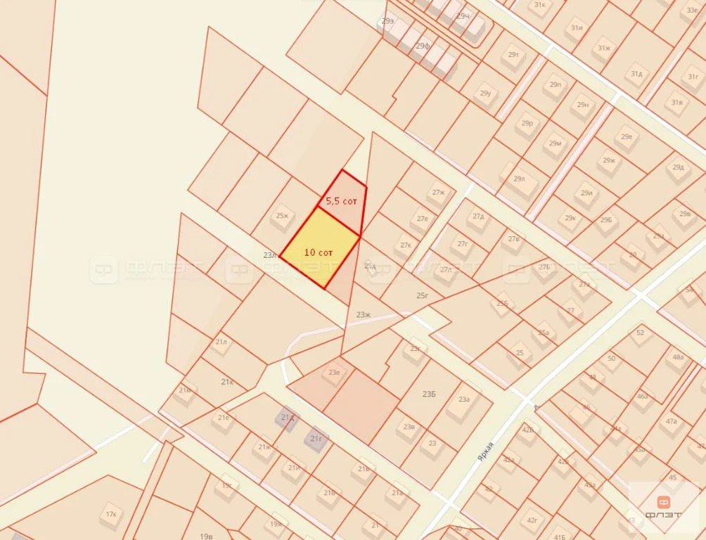 Продажа участка, Казань, ул. Яркая (Салмачи) - Фото 3