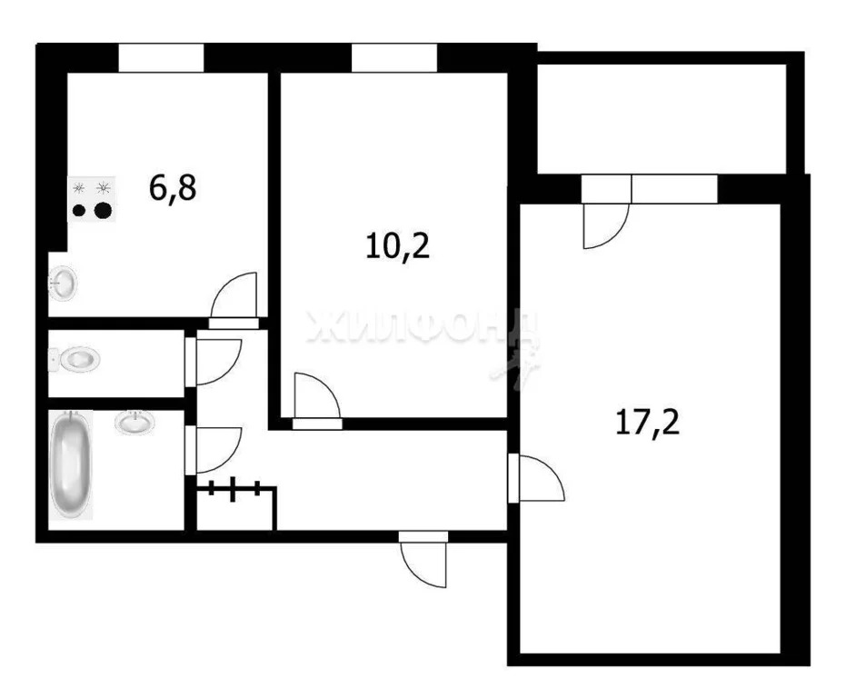 Продажа квартиры, Новосибирск, ул. Терешковой - Фото 16