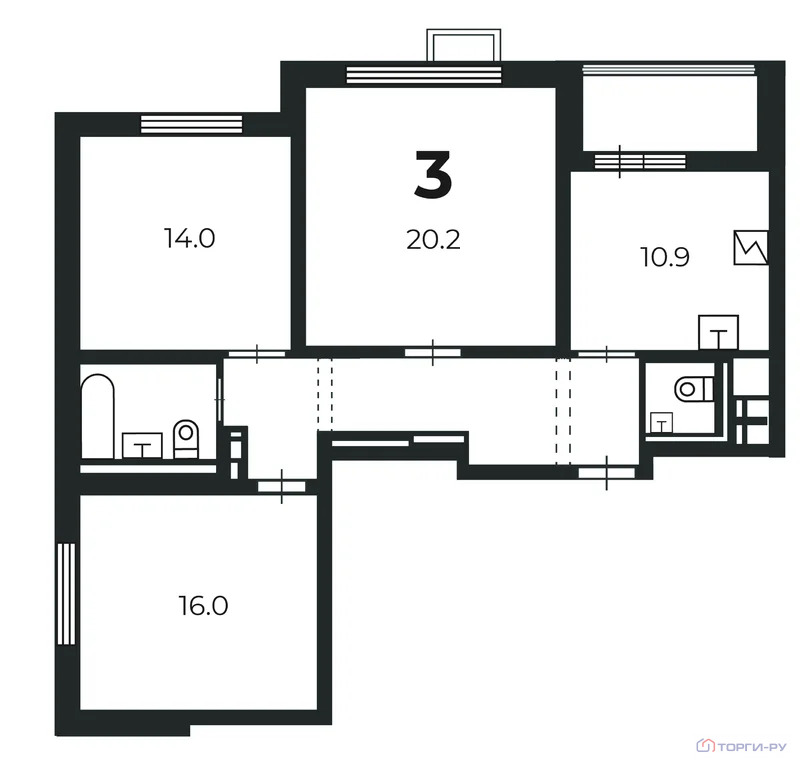 Продажа квартиры, Боровский проезд - Фото 8