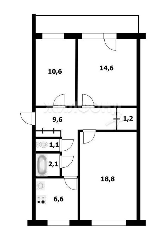 Продажа квартиры, Новосибирск, ул. Зорге - Фото 8