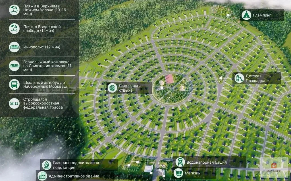 Продажа участка, Лесные Моркваши, Верхнеуслонский район, ул. Сосновая - Фото 2