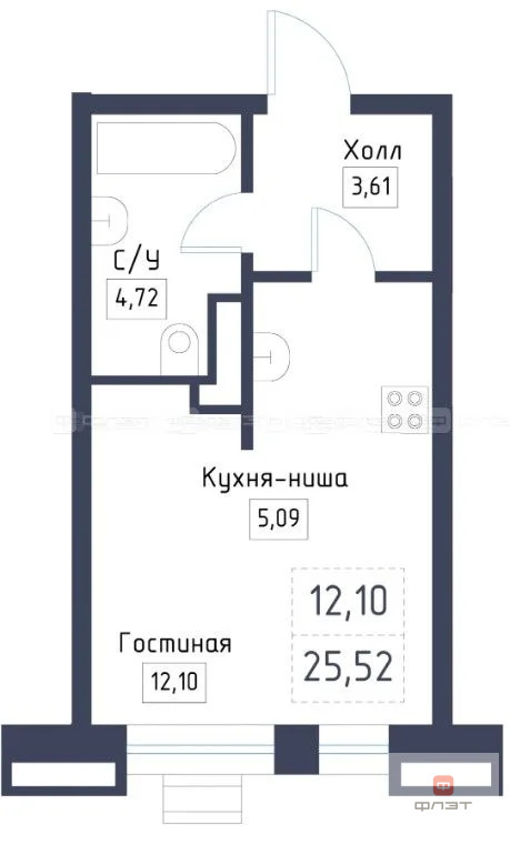Продажа квартиры в новостройке, Казань, ул. Рауиса Гареева - Фото 4