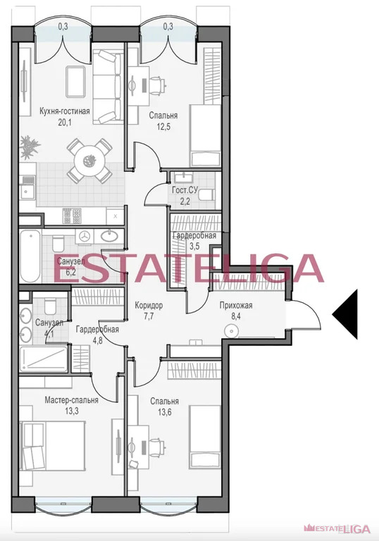 Продажа квартиры, ул. Академика Королева - Фото 3