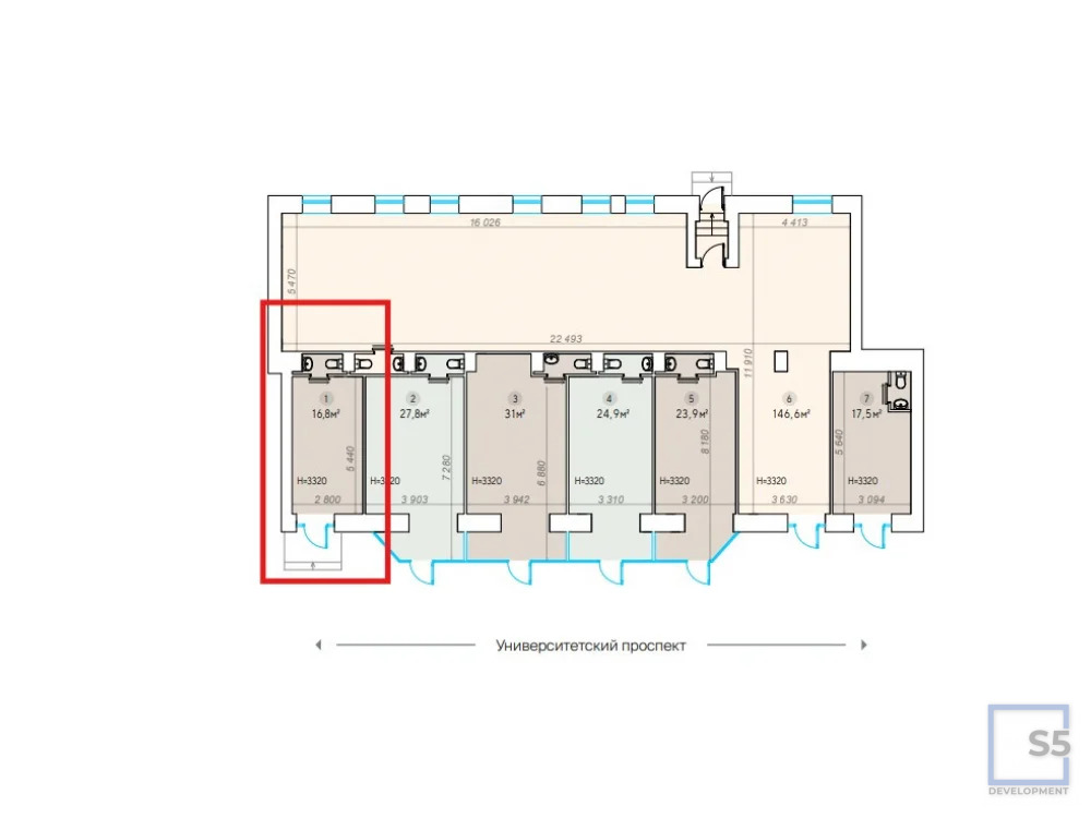 Продажа торгового помещения, м. Университет, Ленинский пр-кт. - Фото 8