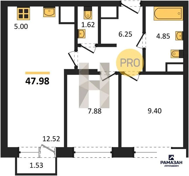 Продажа квартиры в новостройке, Казань, м. Проспект Победы, ул. ... - Фото 1