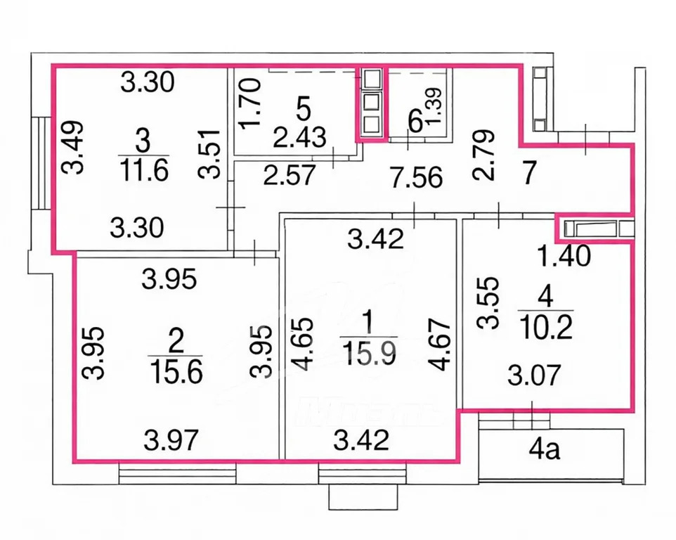 Продажа квартиры, м. Медведково, Шокальского проезд - Фото 16
