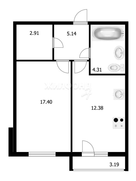 Продажа квартиры, Краснообск, Новосибирский район, жилой комплекс ... - Фото 0