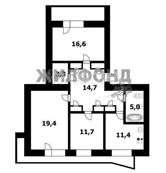 Продажа квартиры, Новосибирск, ул. Гоголя - Фото 6