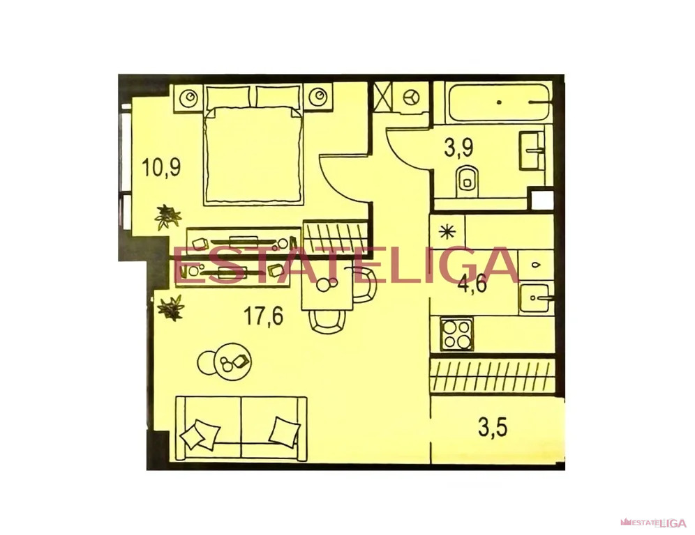 Продажа квартиры, ул. Озерная - Фото 1