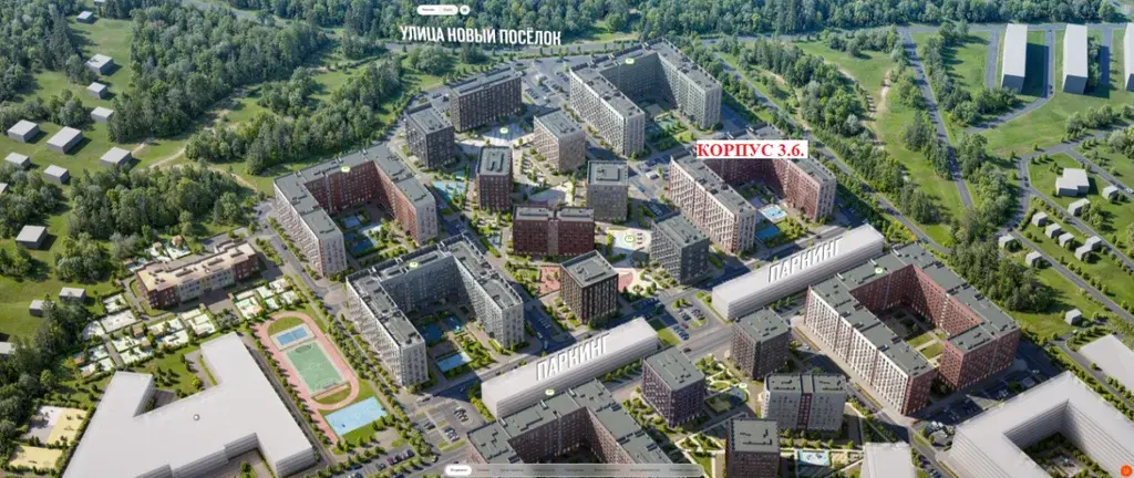 Новостройка, ЖК Ильинские Луга, Красногорск, д. Глухово, к.3. - Фото 3