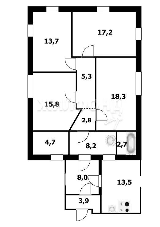 Продажа дома, Обь - Фото 5