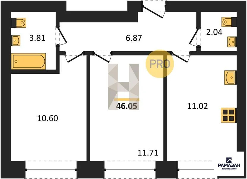 Продажа квартиры в новостройке, Казань, м. Горки, Ярдем ул. - Фото 1