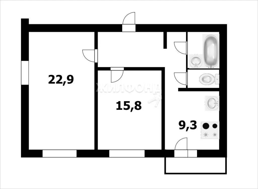 Продажа квартиры, Новосибирск, Виктора Уса - Фото 6