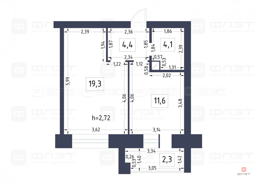 Продажа квартиры, Казань, 2-я Старо-Аракчинская - Фото 13