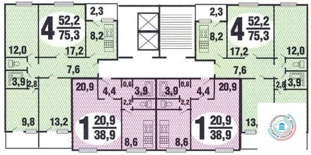 Продается квартира, 38.7 м - Фото 3