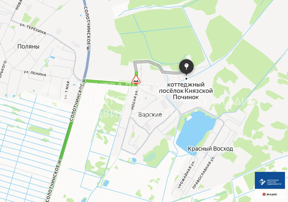 Продажа участка, Варские, Рязанский район, коттеджный посёлок Князской ... - Фото 5