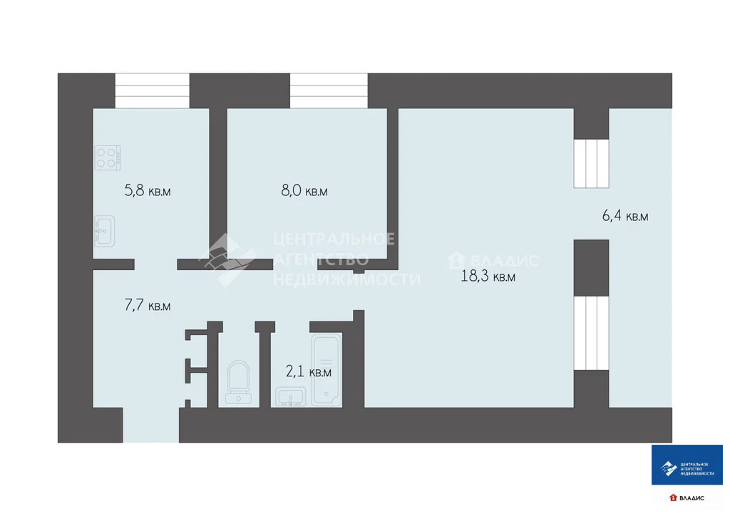 Продажа квартиры, Рязань, ул. Новаторов - Фото 0