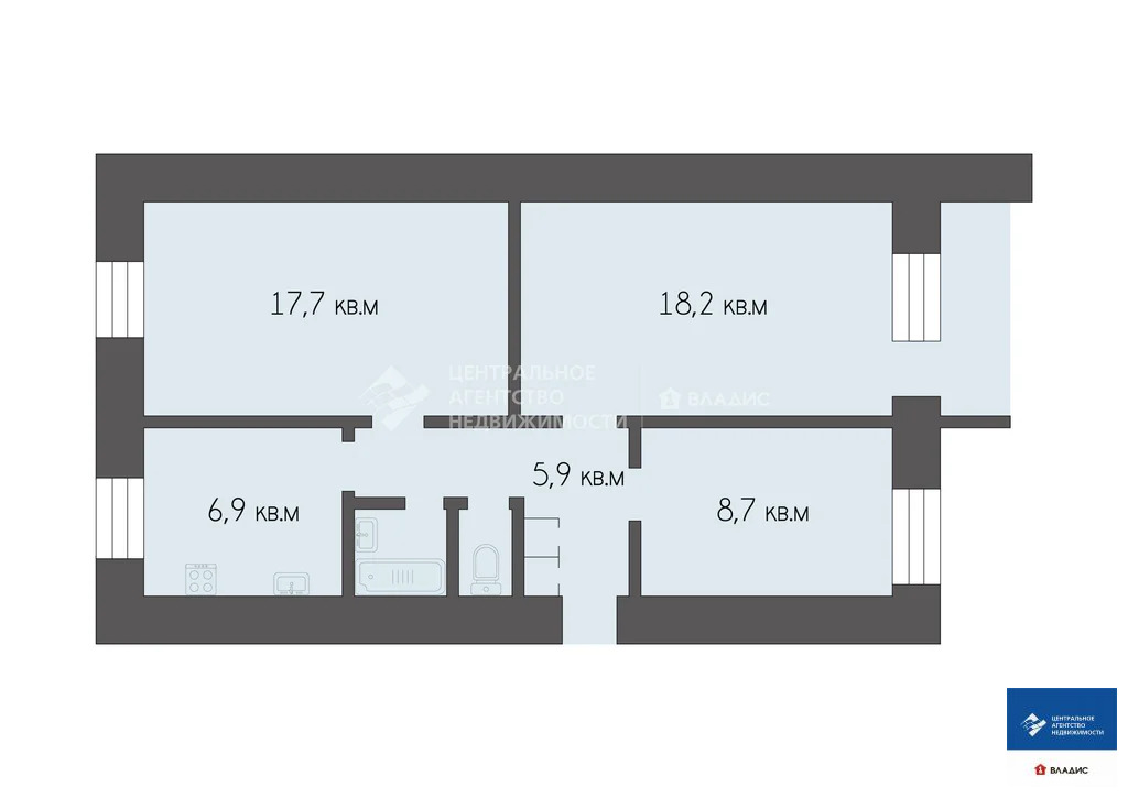 Продажа квартиры, Рязань, ул. Интернациональная - Фото 1