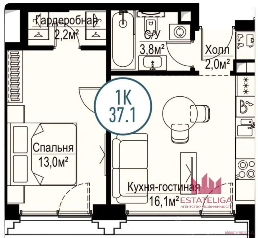 Продажа квартиры, Волгоградский пр-кт. - Фото 13