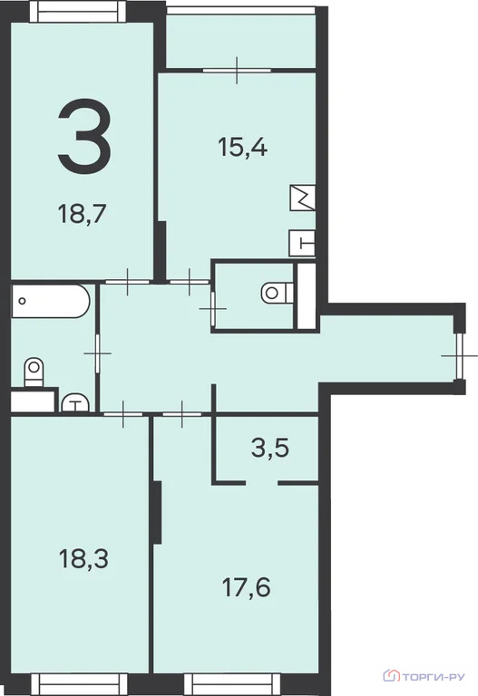Продажа квартиры, ул. Клинская - Фото 7